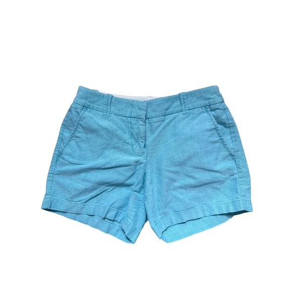 J. Crew Shorts Womens Size 00 Green City Fit Chino Casual Ladies - Picture 3 of 11